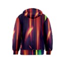 Perfection Graphic Colorful Lines Kids  Zipper Hoodie View2