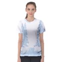 Winter Snow Trees Forest Women s Sport Mesh Tee View1