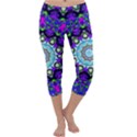 Graphic Isolated Mandela Colorful Capri Yoga Leggings View1