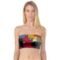 Abstract Vibrant Colour Bandeau Top View1