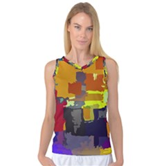 Abstract Vibrant Colour Women s Basketball Tank Top by Nexatart