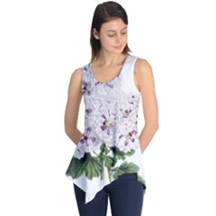 Flower Plant Blossom Bloom Vintage Sleeveless Tunic by Nexatart