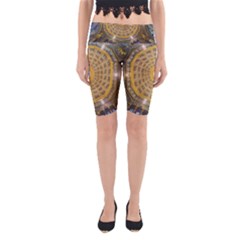 Arches Architecture Cathedral Yoga Cropped Leggings by Nexatart