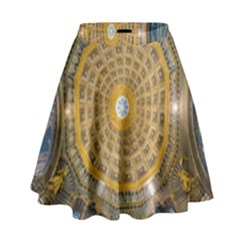 Arches Architecture Cathedral High Waist Skirt