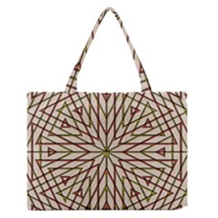 Kaleidoscope Online Triangle Medium Zipper Tote Bag by Nexatart