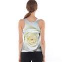 Flower White Rose Lying Tank Top View2