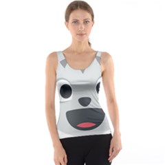 Cat Smile Tank Top by BestEmojis