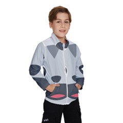 Cat Smile Wind Breaker (kids) by BestEmojis