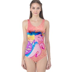Unicorn Dreams One Piece Swimsuit by tonitails