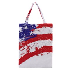 Red White Blue Star Flag Classic Tote Bag by Mariart