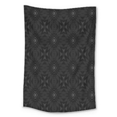 Star Black Large Tapestry by Mariart
