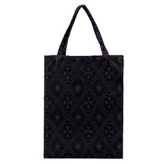 Star Black Classic Tote Bag by Mariart