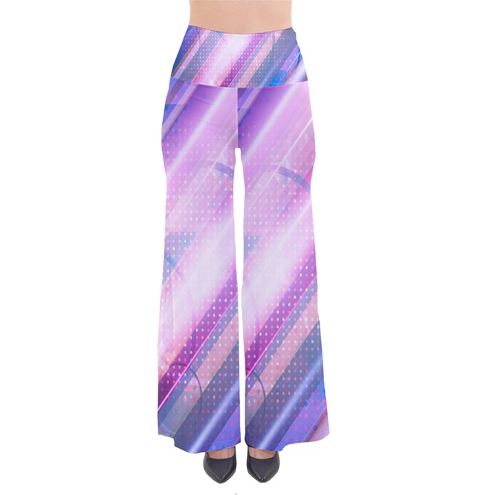 Widescreen Polka Star Space Polkadot Line Light Chevron Waves Circle Pants