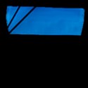 Technical Line Blue Black Flap Messenger Bag (L)  View1
