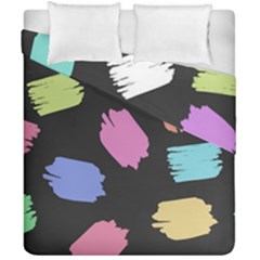 Many Colors Pattern Seamless Duvet Cover Double Side (california King Size) by Nexatart
