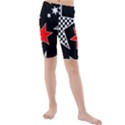 Stars Seamless Pattern Background Kids  Mid Length Swim Shorts View1