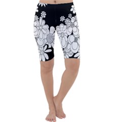 Mandala Calming Coloring Page Cropped Leggings  by Nexatart