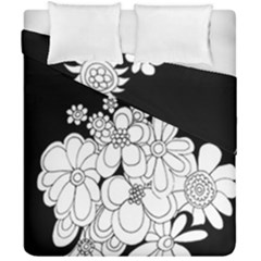 Mandala Calming Coloring Page Duvet Cover Double Side (california King Size) by Nexatart