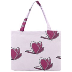 Magnolia Seamless Pattern Flower Mini Tote Bag by Nexatart