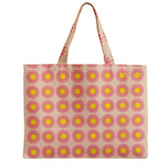 Pattern Flower Background Wallpaper Zipper Mini Tote Bag