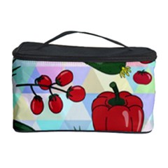 Vegetables Cucumber Tomato Cosmetic Storage Case by Nexatart