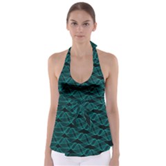 Pattern Vector Design Babydoll Tankini Top by Nexatart