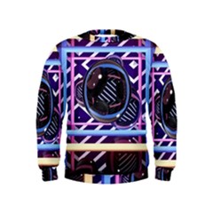 Abstract Sphere Room 3d Design Kids  Sweatshirt by Nexatart