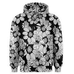 Mandala Calming Coloring Page Men s Zipper Hoodie by Nexatart