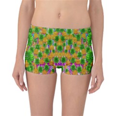 Jungle Love In Fantasy Landscape Of Freedom Peace Reversible Bikini Bottoms by pepitasart