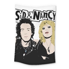 Sid And Nancy Small Tapestry by Valentinaart