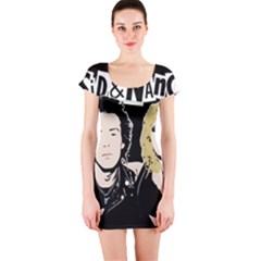 Sid And Nancy Short Sleeve Bodycon Dress by Valentinaart