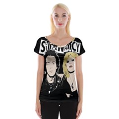 Sid And Nancy Women s Cap Sleeve Top by Valentinaart