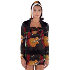 Puli Dog - Slash  Women s Long Sleeve Hooded T-shirt by Valentinaart
