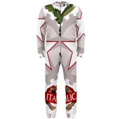 Emblem Of Italy Onepiece Jumpsuit (men) 