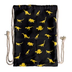 Dinosaurs Pattern Drawstring Bag (large) by ValentinaDesign