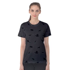 Dinosaurs pattern Women s Cotton Tee