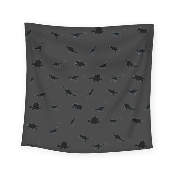 Dinosaurs pattern Square Tapestry (Small)