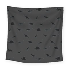 Dinosaurs pattern Square Tapestry (Large)