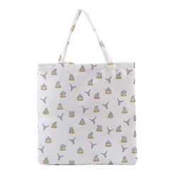 Cactus Pattern Grocery Tote Bag