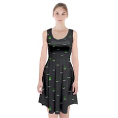 Cactus Pattern Racerback Midi Dress by ValentinaDesign