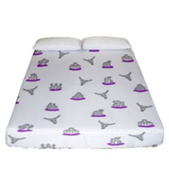 Cactus pattern Fitted Sheet (Queen Size)