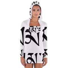 Thimphu  Women s Long Sleeve Hooded T-shirt by abbeyz71