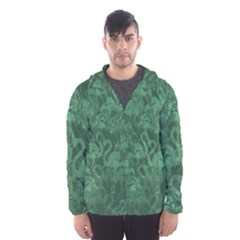 Flamingo Pattern Hooded Wind Breaker (men) by ValentinaDesign