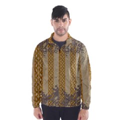 Wall Paper Old Line Vertical Wind Breaker (men) by Mariart