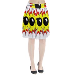 Book Explosion Boom Dinamite Pleated Skirt