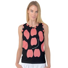 Craft Pink Black Polka Spot Women s Basketball Tank Top by Mariart