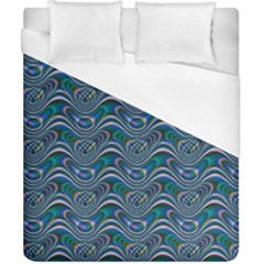 Boomarang Pattern Wave Waves Chevron Green Line Duvet Cover (california King Size)