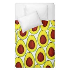 Avocados Seeds Yellow Brown Greeen Duvet Cover Double Side (single Size)