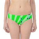 Music Notes Light Line Green Hipster Bikini Bottoms View1