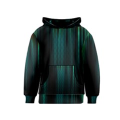 Lines Light Shadow Vertical Aurora Kids  Pullover Hoodie